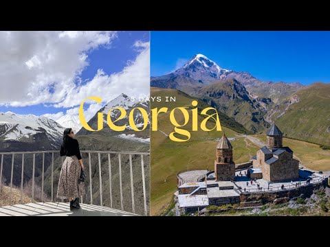 5-DAY ITINERARY IN GEORGIA 🇬🇪: VISA FREE for Filipino, Tbilisi Old Town & Day trip to Kazbegi!