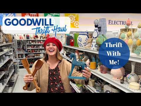SHOP 5 GOODWILLS WITH ME! Thrift Haul | Reselling Vintage | Come Shop Antique Malls With Us!