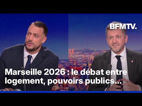 Municipales à Marseille: le débat en intégralité entre Sébastien Delogu (LFI) et Franck Allisio (RN)