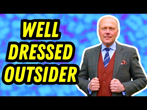 BEING THE WELL-DRESSED OUTSIDER IN A CASUAL SOCIETY