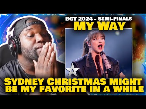 Sydnie Christmas blows Judges away singing 'My Way' | Semi-Finals | BGT 2024 | Reaction