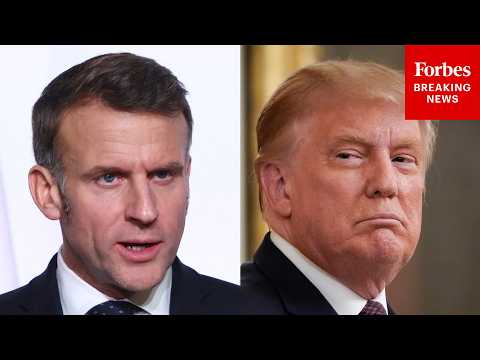 Macron Responds To Trump’s Attack On His Marriage As Iran War Feud Deepens