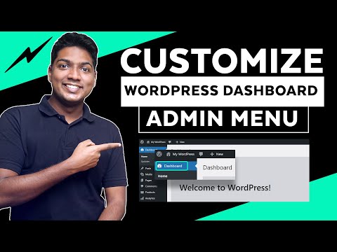 How to Customize WordPress Dashboard | WP Admin Menu editor