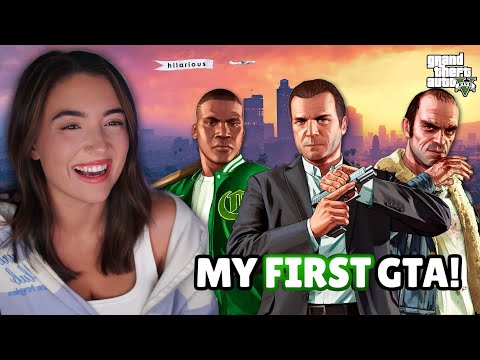MY FIRST EVER GTA! HAHA HIDE YOUR WIFE, HIDE YO KIDS  - GTA V Part 1
