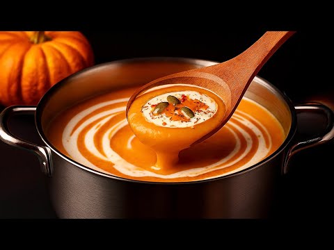 Kürbissuppe, genau wie in meiner Kindheit – cremig, von meiner geliebten amerikanischen Großmutter!