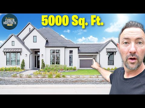 Massive HOUSTON TEXAS New Construction Homes for CHEAP! [Woodsons Reserve]