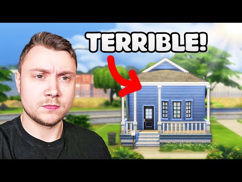 Fixing this awful starter lot in The Sims 4