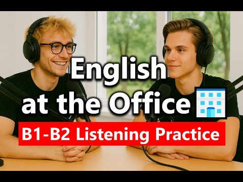 🧑‍💼 Office English: Natural Phrases for Meetings & Emails | B1–B2