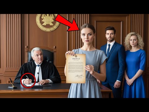 Judge Was Ready to Sign the Divorce—Until Billionaire’s Wife Pulled Out a Prenup With His Signature