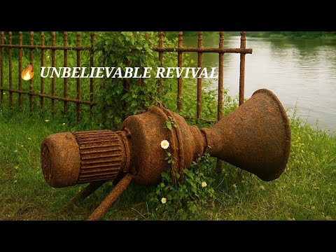 Full Restoration: Young Man Finds Engine in Abandoned Garden // Miraculous Revival