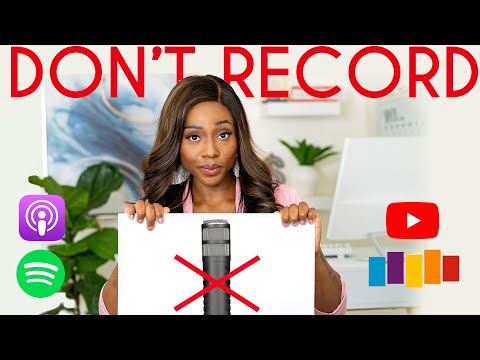 DON’T start a podcast without doing THIS first!