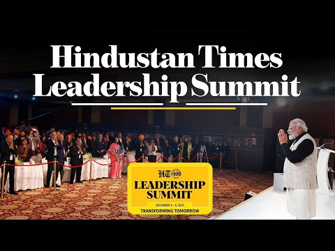 LIVE : PM Modi participates in Hindustan Times Leadership Summit