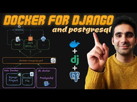Create and Run a Django project with Postgresql using Docker on EC2 instance in 8 mins