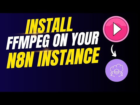 How To Install FFmpeg In N8N Docker Instance | Hostinger VPS