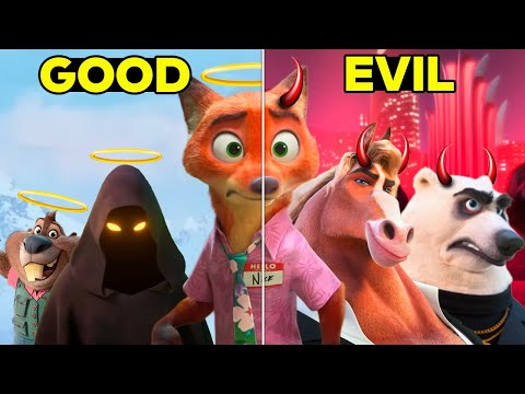 Disney's ZOOTOPIA 2 Characters: Good to Evil!