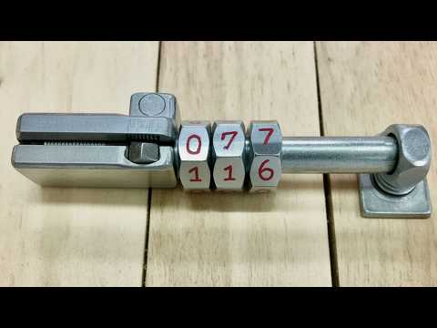 This simple invention can change everything! Make your own unique door latch