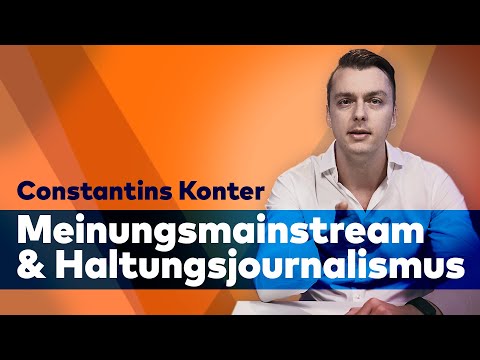 Meinungsmainstream und Linksverschiebung im Journalismus
