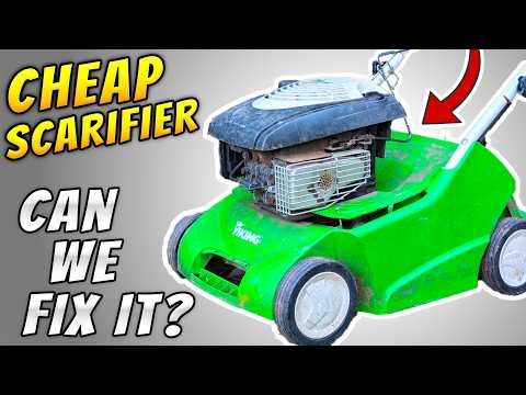 Can we Fix and Flip this CHEAP Scarifier for a Profit?