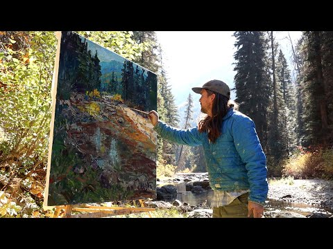 Plein Air: Montana Mountain Creek