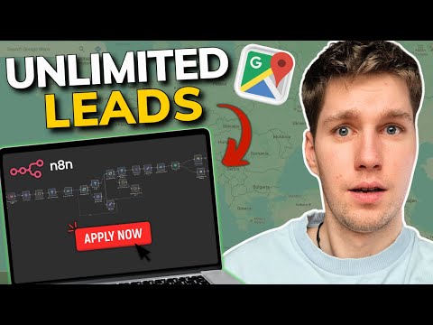 Scrape Unlimited Business Emails from Google Maps n8n & AI (FOR FREE)