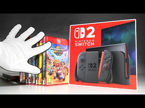 Ultimate NINTENDO SWITCH 2 Unboxing Review (Consoles, Pro Controller, Mario Kart World)