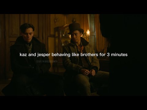 kaz & jesper behaving like brothers for 3 minutes (funniest moments -shadow and bone, season 2)