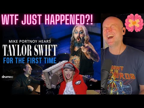 Drum Teacher Reacts: MIKE PORTNOY Hears Taylor Swift For The First Time! | Drumeo 🥁🔥