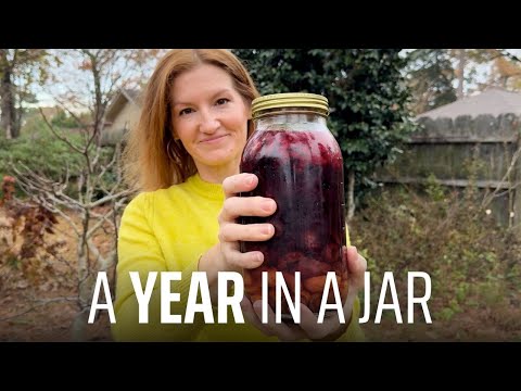 I Bottled My Entire Garden Season | Making Rumtopf