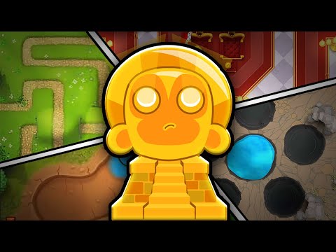 How Far Can A MAX Temple Go On Every Map In BTD5