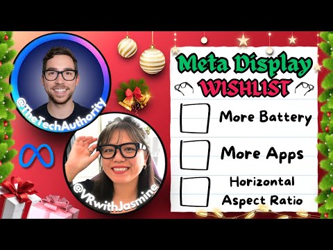 10+ Features We NEED on the Meta Display Glasses (feat. @VRwithJasmine)