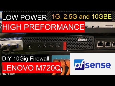 Tiny Beast  Homelab Firewall Lenovo M720Q