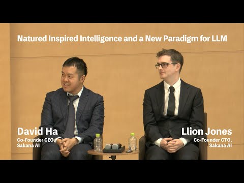 NTT R&D Forum2023　Special session2：Natured Inspired Intelligence and a New Paradigm for LLM