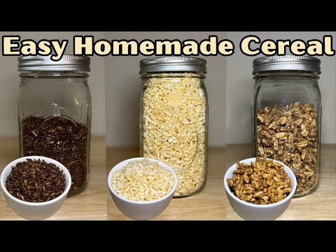 Homemade Cereal in Minutes: Quick, Easy & Delicious Rice Krispies, Cocoa Krispies & Honey Smacks!