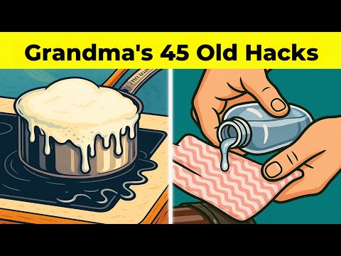 Grandma's 45 Old Hacks You Wish You'd Known Sooner!