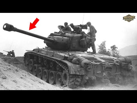 German Tankers Laughed at The American Pershing - Then Its 90mm Gun Killed All Their Tigers
