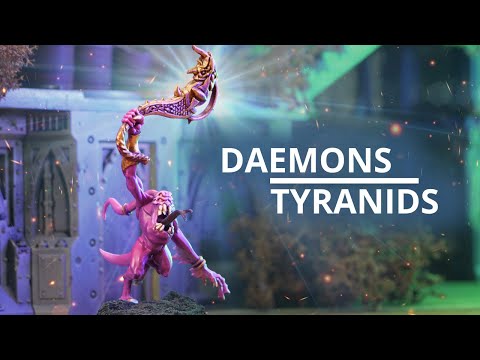 Chaos Daemons vs Tyranids- NEW Balance Dataslate - A 10th Edition Warhammer 40k Battle Report