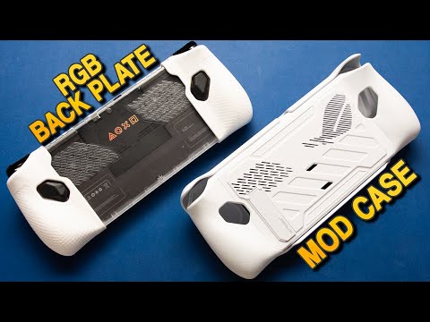 Awesome ASUS ROG Ally Mods! - RGB Back Plate & Mod Case Review