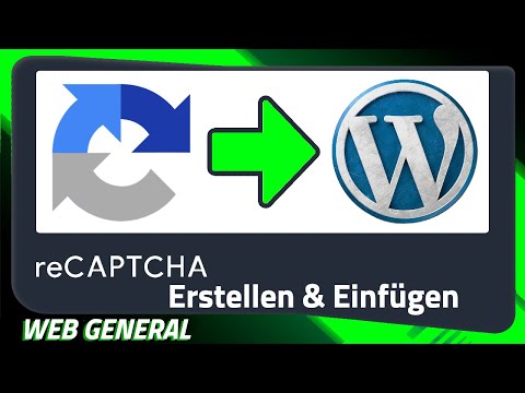 Google Recaptcha Schlüssel für WordPress generieren