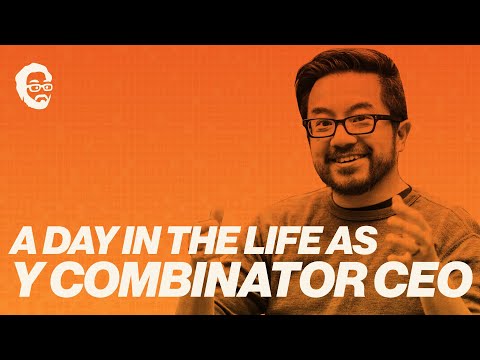 Day in the Life of Y Combinator President & CEO Garry Tan during the first week of W24 batch