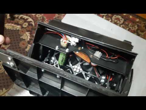 Переделка печки Ваз 2107 на кулеры и четыре скорости