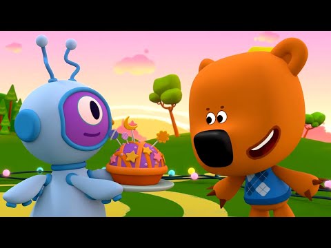 Друзья из космоса 👽 НЛО — Ми-ми-мишки — Все серии — Сборник серий про инопланетян