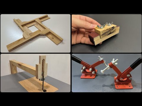 Homemade tools for your workshop. DIY. Compilation.