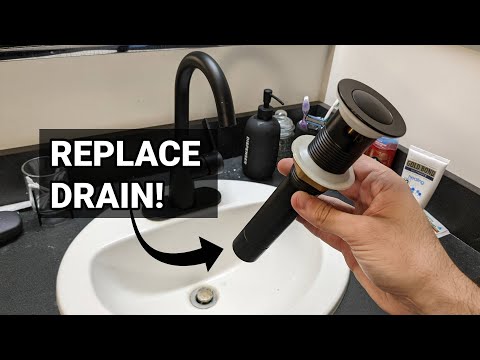 How to Replace a Bathroom Sink Drain