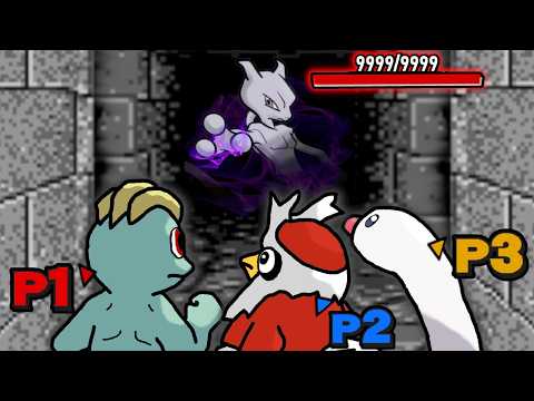 I created a Pokemon RPG Adventure Game and trapped 3 YouTubers inside