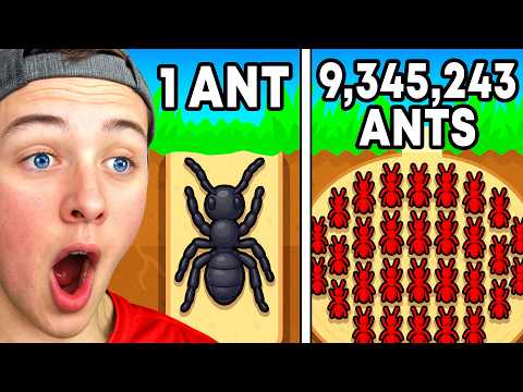 I Built the BIGGEST ANT EMPIRE