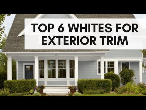 Top 6 White Paint Colors for Exterior Trim