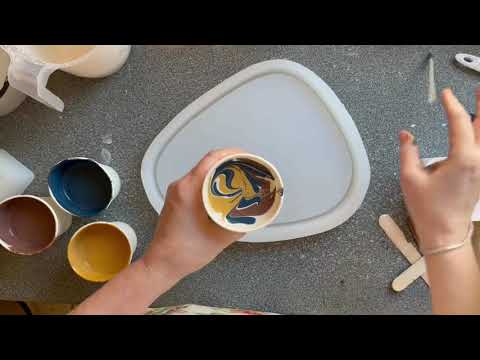 Making Of Trays/Pot with Hydroflow.  Also handy for Jesmonite Makers.