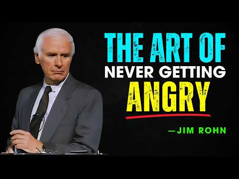 Master The Art Of Never Getting Angry - Jim Rohn Motivation