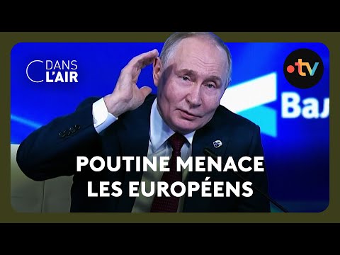 Poutine contre la « militarisation de l'Europe » - reportage #cdanslair 03.10.2025