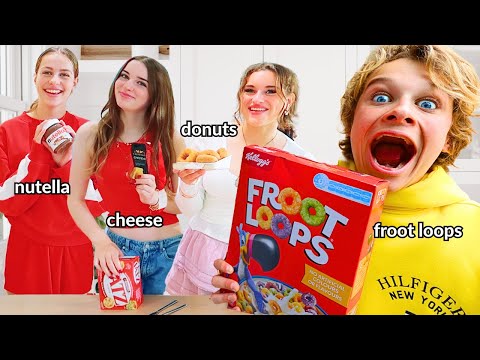 LAST TO EAT & LEAVE Our Favourite Childhood Food Challenge By The Norris Nuts